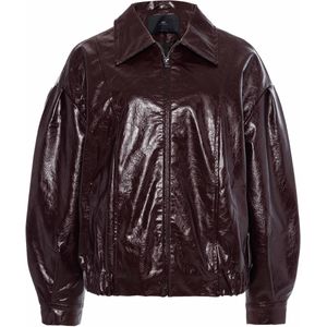 WithBlack Jas bordeaux (Maat: XS) - Effen