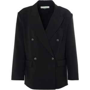 10 Days Blazer zwart (Maat: M) - Effen