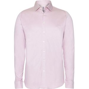 Desoto Overhemd lange mouw roze (Maat: XL) - Effen