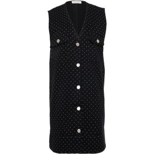 Sofie Schnoor Jurk zwart (Maat: 34) - Halslijn: V-hals,