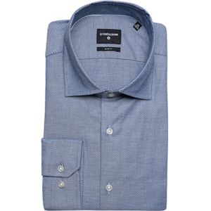 Strellson Overhemd lange mouw blauw (Maat: 42)