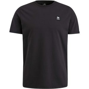 Vanguard T-shirt zwart (Maat: M) - Effen - Halslijn: Ronde hals,