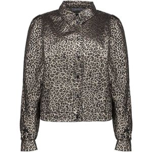 Geisha - 55704-20 - Damesjack - Gold/Black - Dierenprint