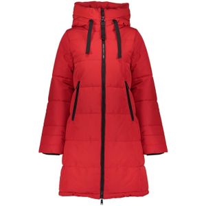Geisha - Gewatteerde Jas - Rood - Dames