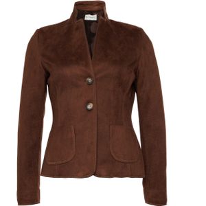 B Three Jas bruin (Maat: 36) - Effen