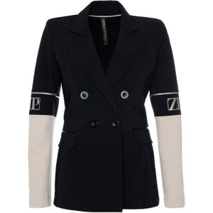 ZIP 73 Blazer zwart (Maat: 40) - Effen