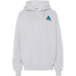 Stieglitz Sweater grijs (Maat: M) - Mélange - Halslijn: Capuchon,