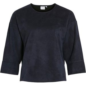 Vila Longsleeve blauw (Maat: M)