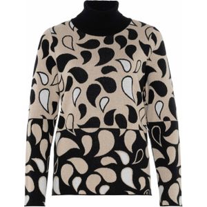 Golléhaug - Dames Trui - Beige - Pullover 1/1 Arm