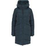 Covered Dames jas blauw (Maat: S) - Effen