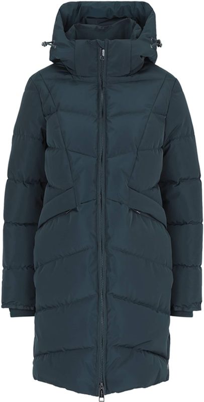 Covered Dames jas blauw (Maat: S) - Effen