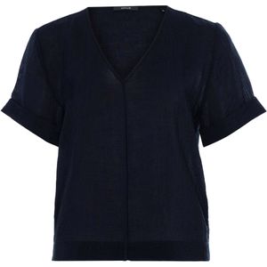 Bordeaux boxy fit blouse