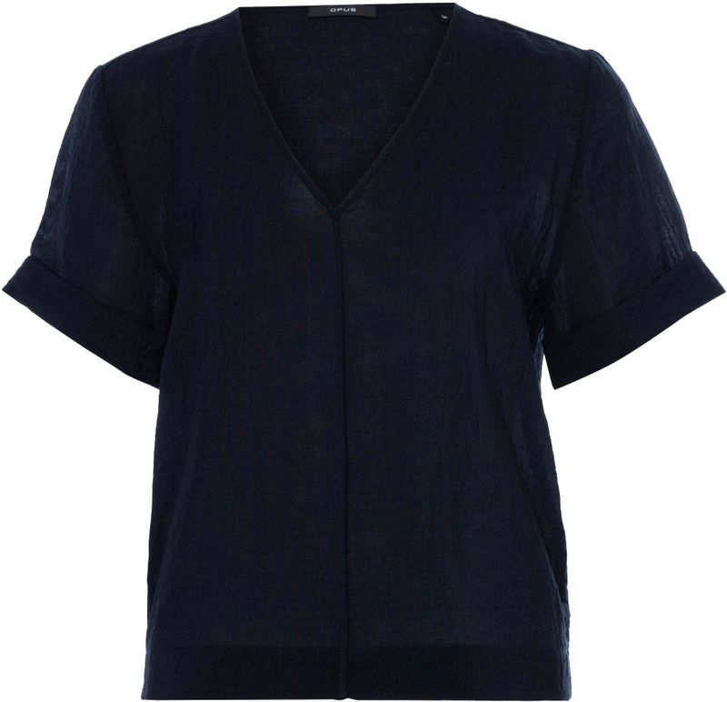 Bordeaux boxy fit blouse