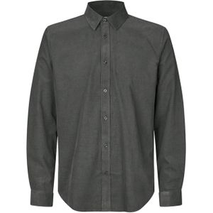 Samsøe Samsøe Overhemd lange mouw grijs (Maat: S) - Effen