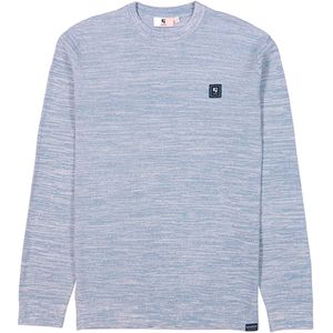 GARCIA - Gebreide Trui - Blauw - 100% Katoen