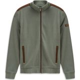 Sweatjack met opstaande kraag, model 'Selanik'