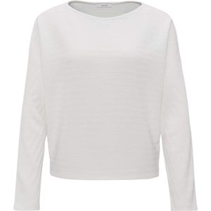 OPUS Sweater ecru (Maat: 44) - Effen - Halslijn: Ronde hals,