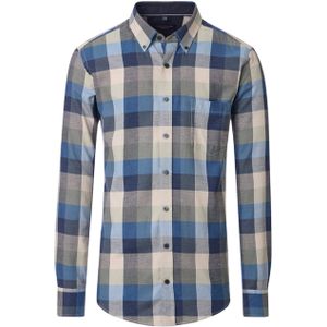 Casa Moda - Casual Fit - Overhemd - Blauw