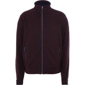 Baileys Heren vest bordeaux (Maat: 3XL) - Mélange - Halslijn: Opstaande kraag,