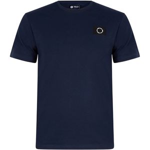 Rellix T-shirt blauw (Maat: 140) - Effen - Halslijn: Ronde hals,