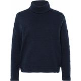 Roberto Sarto - Coltrui - Blauw - Effen - Blouson Rollcollar