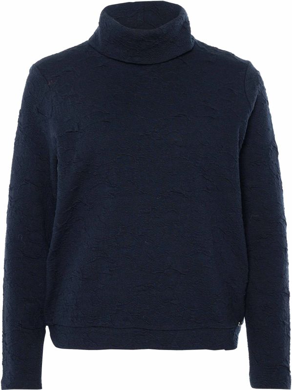 Roberto Sarto - Coltrui - Blauw - Effen - Blouson Rollcollar