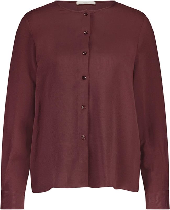 By-Bar - NOI - Blouse - Bordeaux - Lange Mouw