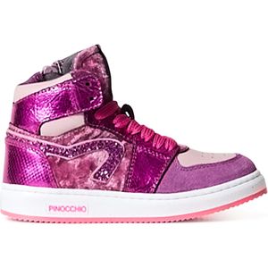 Pinocchio veterschoenen roze (Maat: 28 EU) - Metallic