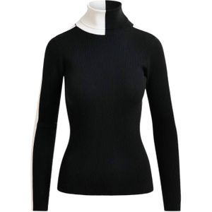 Essentiel Antwerp Dames trui zwart (Maat: XL) - Halslijn: Col,