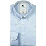 Giordano - Loretto - Casual Hemd - Blauw - Lange Mouw - 527826/61