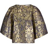 By-Bar Amsterdam - Blouse Korte Mouw - Gold - 25512065 ZASU