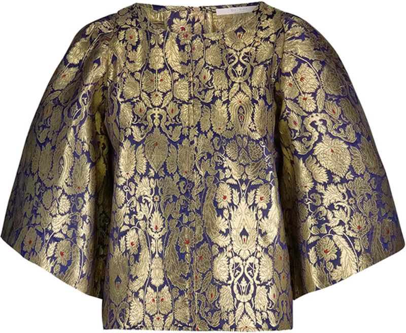 By-Bar Amsterdam - Blouse Korte Mouw - Gold - 25512065 ZASU