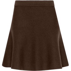 Moss Copenhagen - Mercy East Skirt - A-lijnrok - Bruin