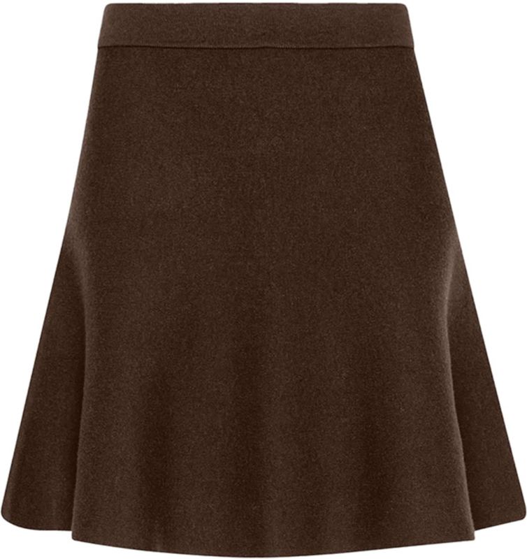Moss Copenhagen - Mercy East Skirt - A-lijnrok - Bruin