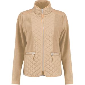 Bloomings - Vest - Beige - Effen