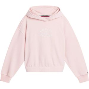 Tommy Hilfiger Hoodie roze (Maat: 152) - Halslijn: Capuchon,