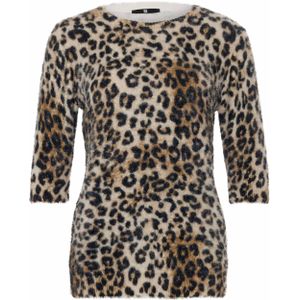 Private Label Company Trui bruin (Maat: M) - Animal - Halslijn: Ronde hals,
