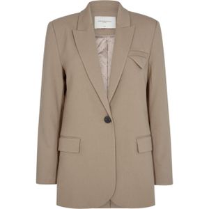 Copenhagen Muse Blazer beige (Maat: L) - Effen