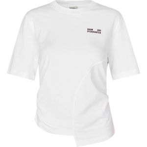 Baum und Pferdgarten T-shirt wit (Maat: L) - Halslijn: Ronde hals,