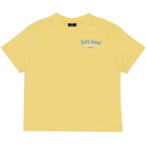 Black Bananas T-shirt geel (Maat: 128) - Tekst - Halslijn: Ronde hals,