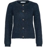 Geisha - Vest 54853-14 - Donker Blauw - Cardigan