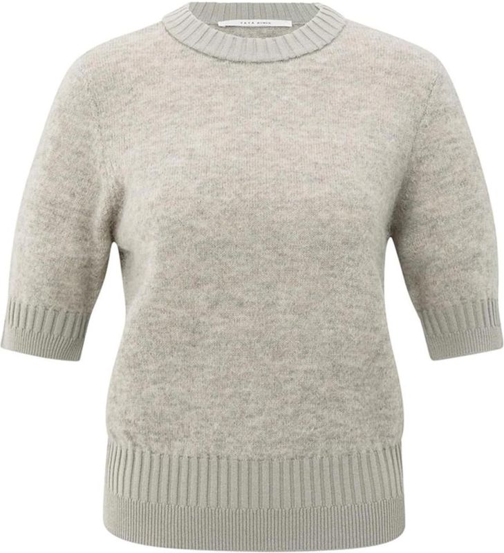 YAYA Pullover korte mouw 01-000500-509 Grijs