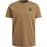 Vanguard T-shirt bruin (Maat: 3XL) - Effen - Halslijn: Ronde hals,