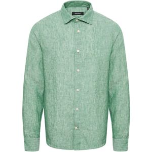 Matinique Overhemd lange mouw groen (Maat: 37) - Effen