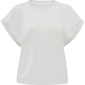 YAYA T-shirt wit (Maat: L) - Effen - Halslijn: Ronde hals,