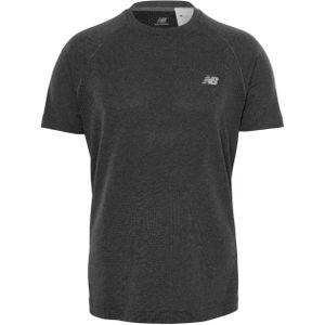 New Balance T-shirt zwart (Maat: S) - Halslijn: Ronde hals,