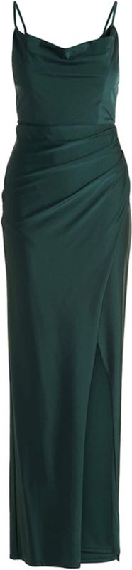 Galajurk - Effen - Mouwloos - Aansluitende Pasvorm - Lang