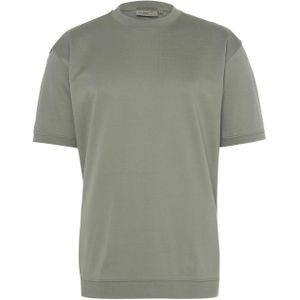 Aeden Heren t-shirt groen (Maat: XS) - Halslijn: Ronde hals,
