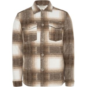 Blue industry Overshirt beige (Maat: XL) - Ruit