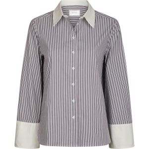 Neo Noir - Dranila Stripe - Longshirt - Bruin